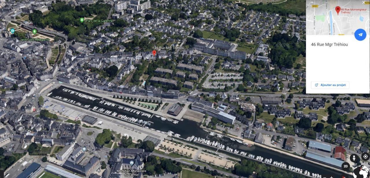 Du Mann Petite Maison Jardin A 100M Du Port De Vannes Avec Parking 외부 사진